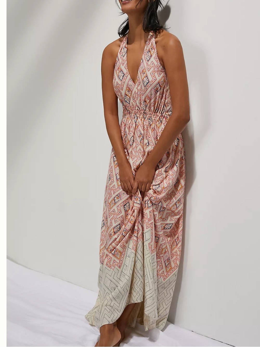 Linden Smocked Midi Dress